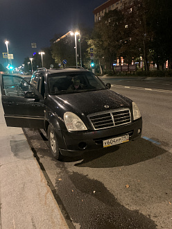 Не заводится, сел аккумулятор, прикурить авто вытащить застрявшую машину Ssangyong rexton