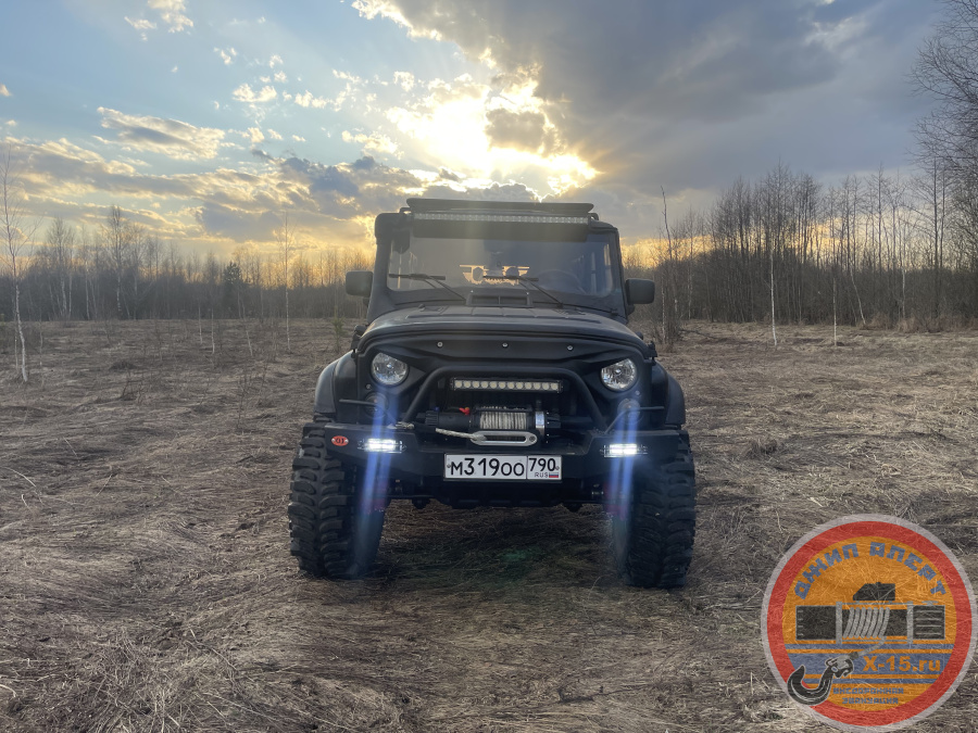 фото застрявшего Уаз 3159 Барс Ногинск