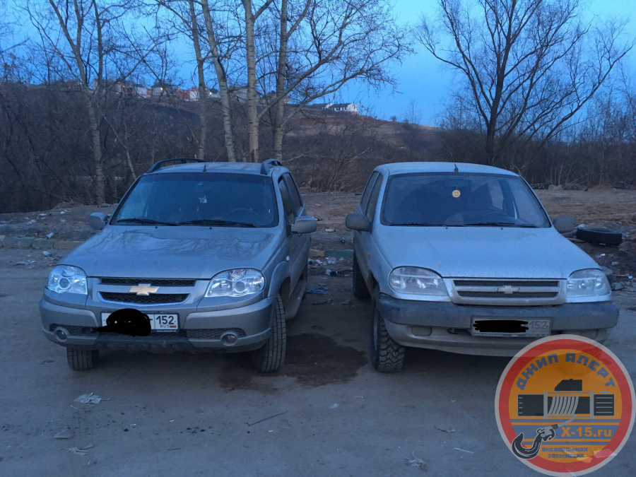 фото застрявшего Chevrolet Niva Нижний Новгород